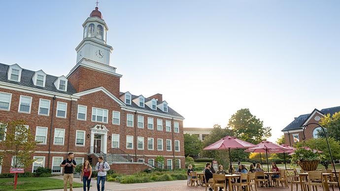 Picture of Transylvania campus featuring carpenter academic center